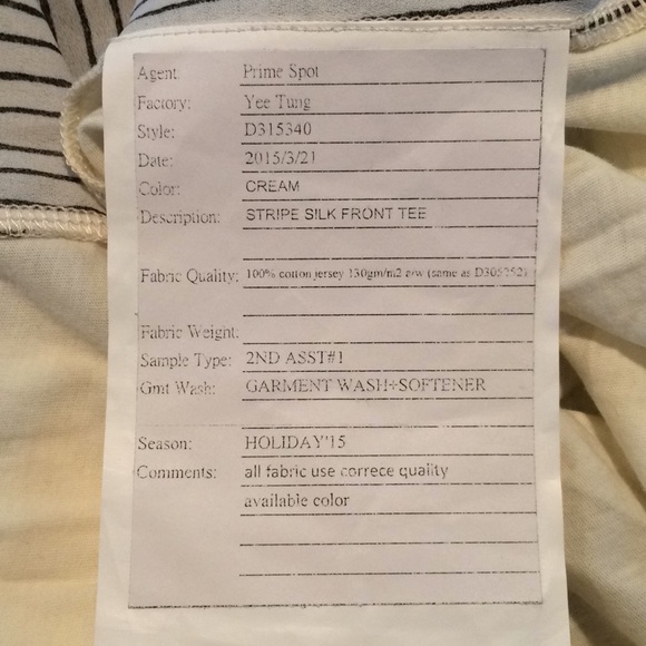 J. Crew Silk-Front T-Shirt - Picture 4 of 4